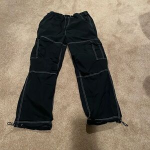 Garage wide leg cargo pants